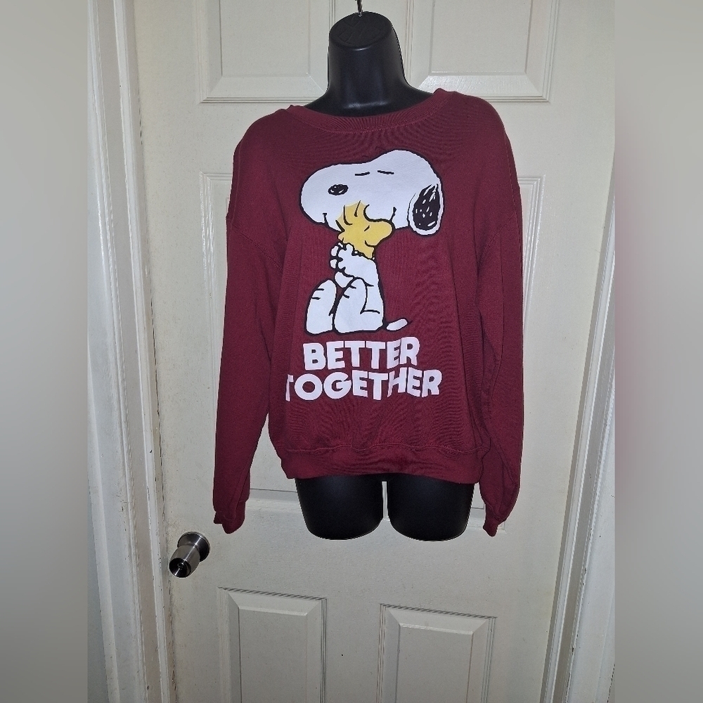 Peanuts kids graphic sweatshirt size 7-9